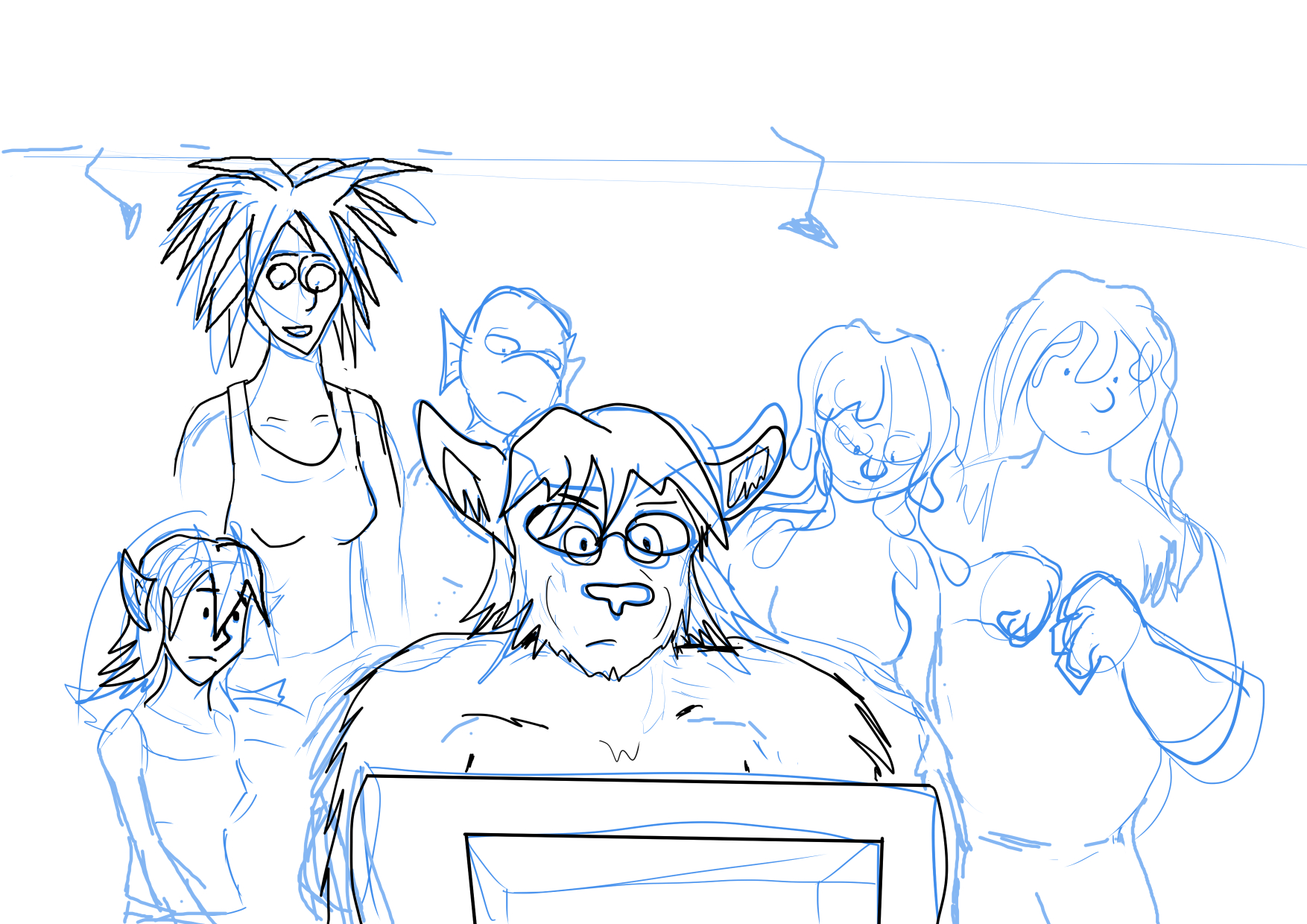 Aki’s Family Sketch